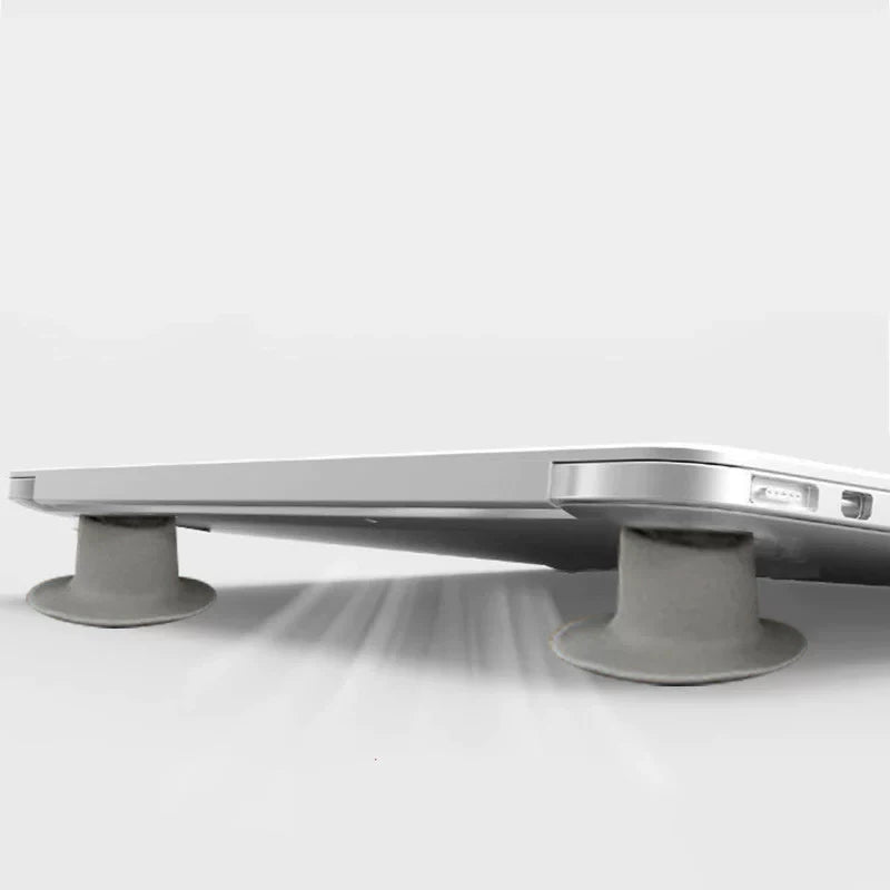 Laptop Cooling Pad, Desktop Height Increasing Foot Pad, Portable Computer Cooling Fan Support Base Bracket, Universal
