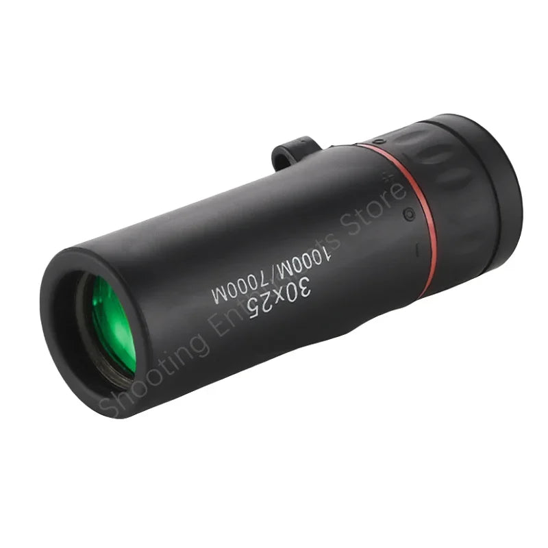 Mini Monoculars 30 X 25 HD Optical Focusing Telescope for Outdoor Traveling Camping Hunting Portable Binoculars