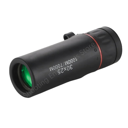 Mini Monoculars 30 X 25 HD Optical Focusing Telescope for Outdoor Traveling Camping Hunting Portable Binoculars