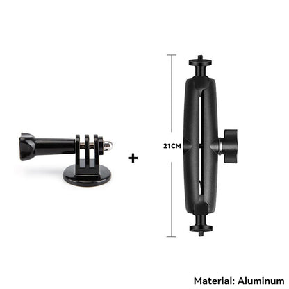 Camera Motorcycle Handlebar Mount Selfie Stick Bicycle Monopod for Go Pro 13 12 11 10 9 8 Insta360 X4 X5 DJI Osmo Action 5 Pro 4