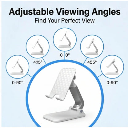 Desk Mobile Phone Holder Stand for iPhone iPad Xiaomi Adjustable Desktop Tablet Holder Universal Table Cell Phone Stand