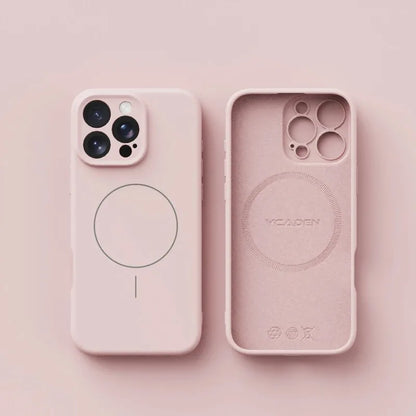 Magnetic Luxury Wireless Charge For Magsafe Phone Cases for iPhone 16 Plus 15 14 13 17 Pro Max 17 Original Liquid Silicone Cover