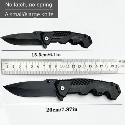 Portable Multifunctional Folding Survival Knife with Sharp Pocket Knife Suitable for Outdoor Camping and Wilderness Survival