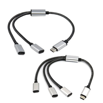 Multi USB Hub Extensions 3/2 Port Type C Hub USB Splitter Fast Data Transmission OTG Adapter For PC Laptop Pro