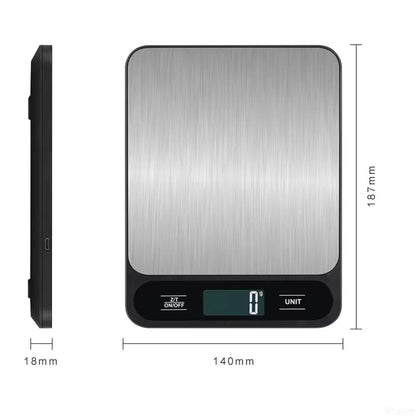 Digital Kitchen Scale Weight Scale Food Coffee Scales Smart Electronic Waterproof Digital Scale For Baking and Cook