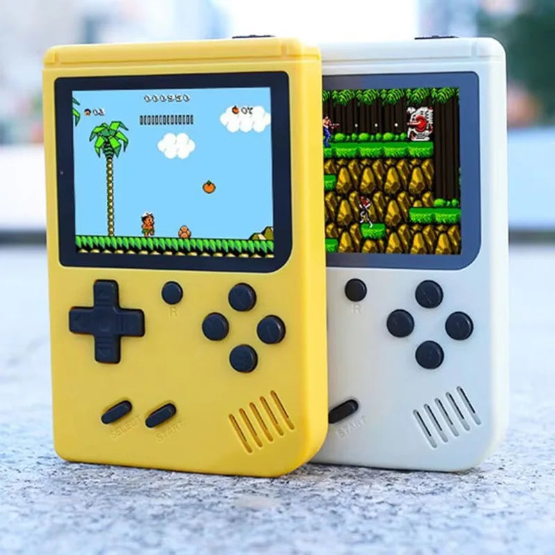 Retro Handheld Games Console Built-in 400 Video Games Portable Gaming Player with 2.4 Inch IPS Screen and Rechargeable Battery