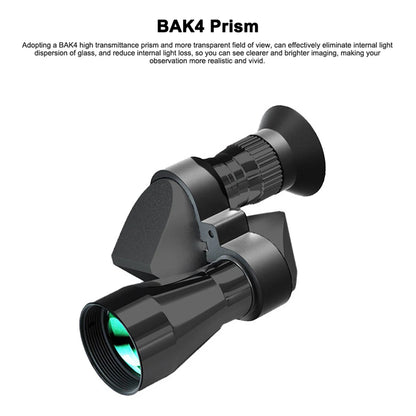 Compact Monocular Telescopes Portable Handheld Monocular with BAK4 Prism and FMC Green-coated Lens for Travelling Sightseeing