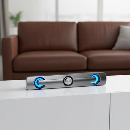 Bluetooth USB Wired Speakers Bar Stereo Speaker For Projector PC Laptop Phone