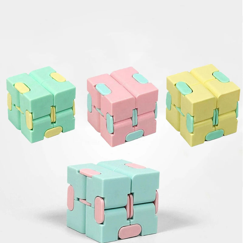 NEW Puzzle Cube Durable Exquisite Decompression Toy Infinity Magic Cube For Adults Fidget Toys Antistress Anxiety Desk Toy