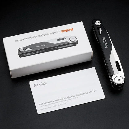 NexTool 12-in-1 Multitool Knife Outdoor Pocket Knife Survival Kit Folding Multi Tool Screwdriver EDC Tools with Nylon Case