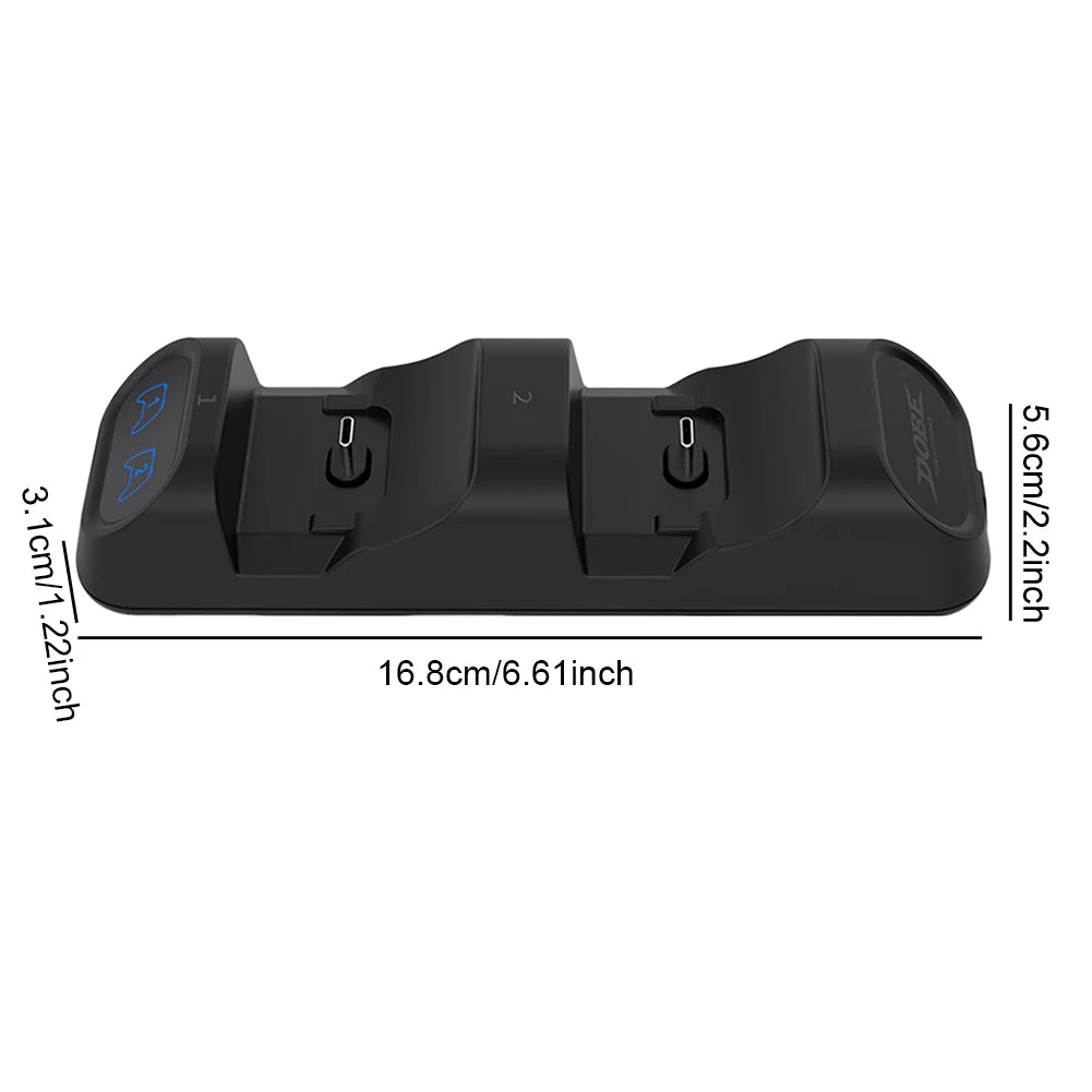 For Switch Pro Controller Charging Dock Charger Station Handle Charger Dock Station for PS5/Xbox Series S/X Controller Charging