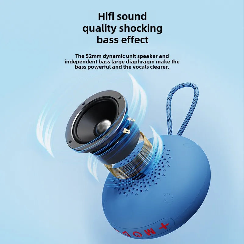 Bluetooth Speaker Bathroom Wireless Subwoofer Outdoor Mini Bluetooth Speaker Parlante Bocina Bluetooth  Caixa De Som TG442