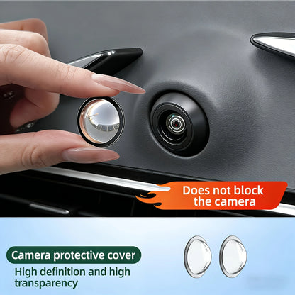 2PCS Car Camera Lens Protector Rear View Backup Camera Cover 360° Camera Protection Anti Scratch Waterproof Dust-proof