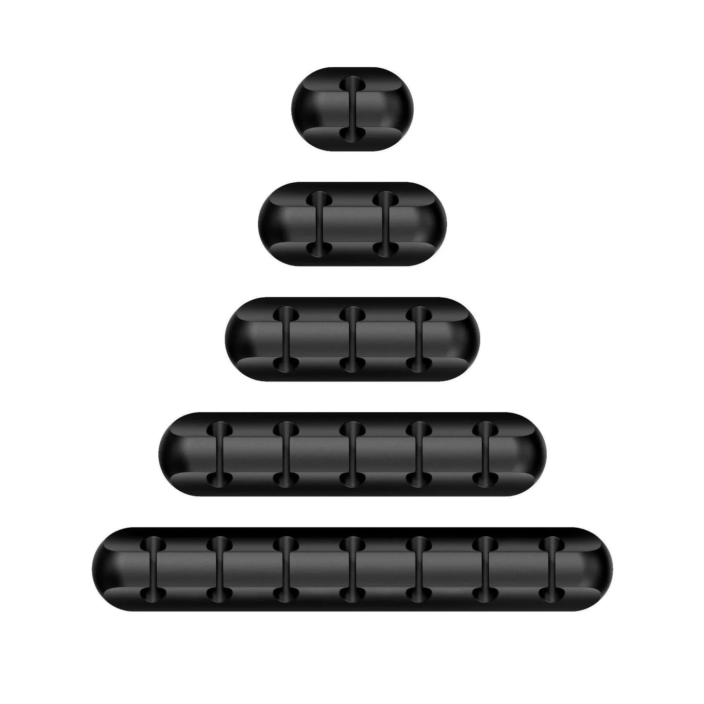 Cable Holder Clips Cable Management Cord Organizer Clips Silicone for USB Charging Cable Mouse Cable Wire PC Office Home Car