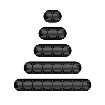 Cable Holder Clips Cable Management Cord Organizer Clips Silicone for USB Charging Cable Mouse Cable Wire PC Office Home Car