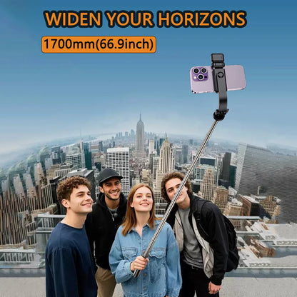 Portable Telescopic Bluetooth Selfie Stick for Live Streaming Photography and Travel A Convenient Photo-taking Gadget