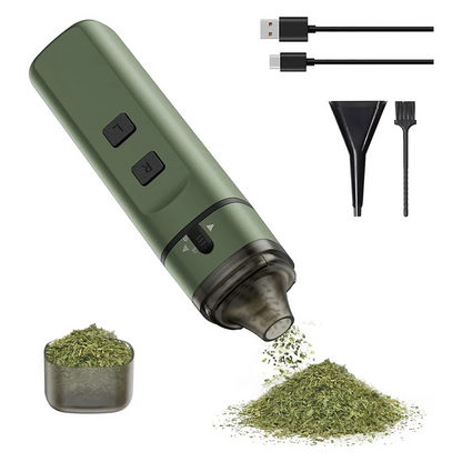 B15C Portable Auto Grind Electric Herb Grinder One-Touch Grinding Up To 1.5G Automatic Dry Spice Mill Machine