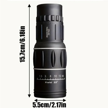 16x52 Monocular Binoculars Dual-focus Large-aperture Birdwatching Scope Photography Low-light Night Vision Hunting Camping