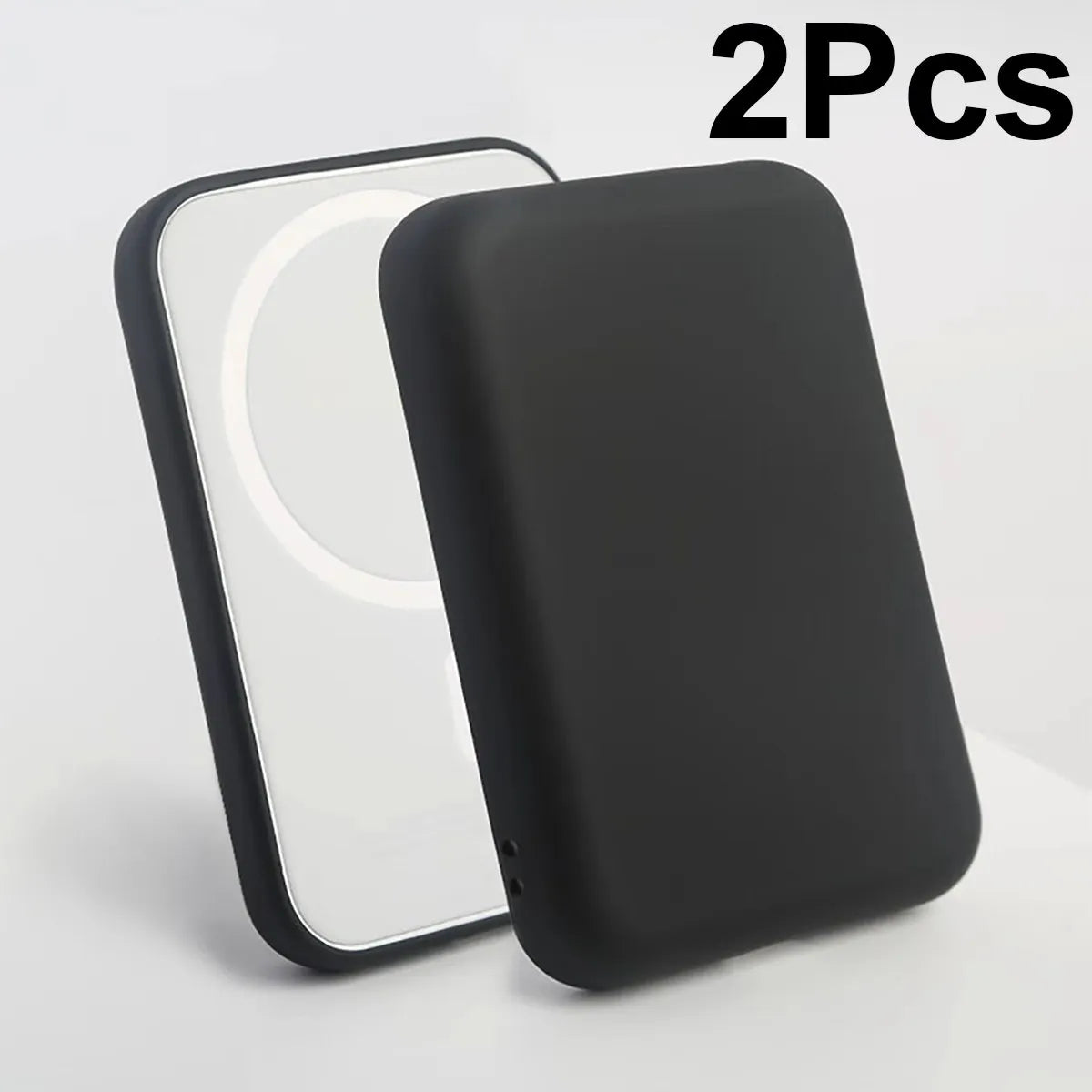 2Pcs - Cases Compatible with Magsafe Battery Pack Covers, Ultra-Thin Tpu Shockproof Cases, Suitable for Magsafe Battery Packs, Ultra-Thin Anti-Scratch Protective Cases (Battery Not Included)