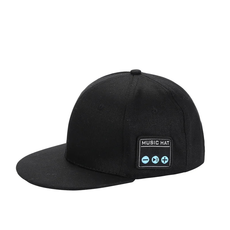 Bluetooth speaker baseball cap, outdoor sports cap with high-definition stereo hidden speaker and built-in microphone