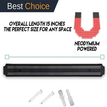 1pc Maximize Your Kitchen Space with This Magnetic Knife Strip Steel Knife Bar for Holder RackUtensils Tools Kitchen Accessories