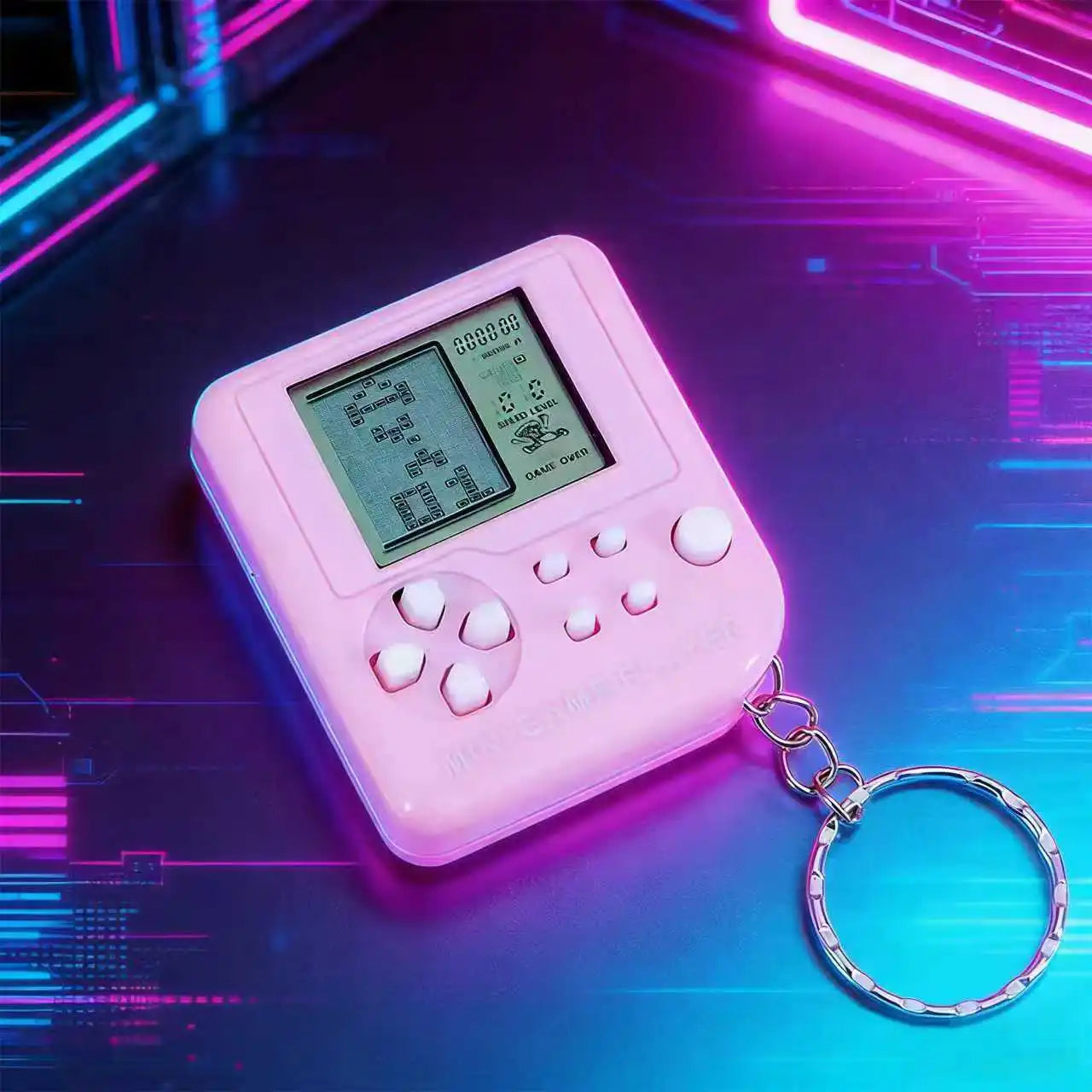 Retro Mini Handheld Game Console Classic Electronic Games Handheld Game Machine Children's Educational Game Console Toy Ide Gift