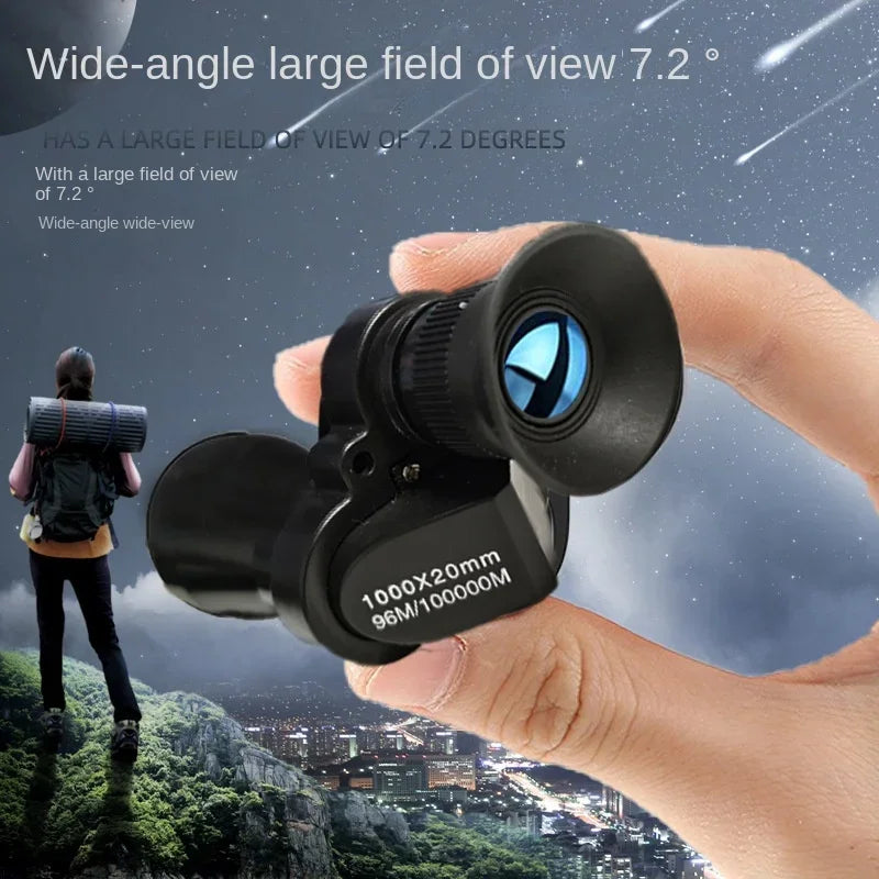 Portable High-Definition Monocular Telescope with High Magnification Zoom for Hunting Camping Mountaineering Outdoor Fishing