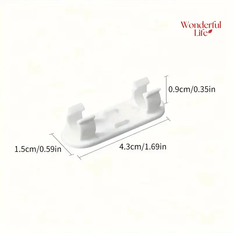 20/50Pcs Adjustable Cable Management Clips Adhesive Sticky Wire Clips Cord Holder For TV PC Cable Under Desk Wall Home Office