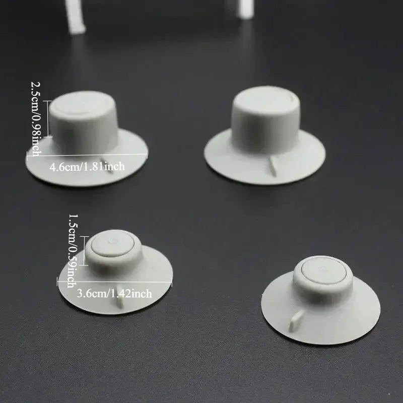 4Pcs Portable Laptop Cooling Pad Non-Slip Desktop Notebook Support Stand Heat Dissipation Desk Organizer