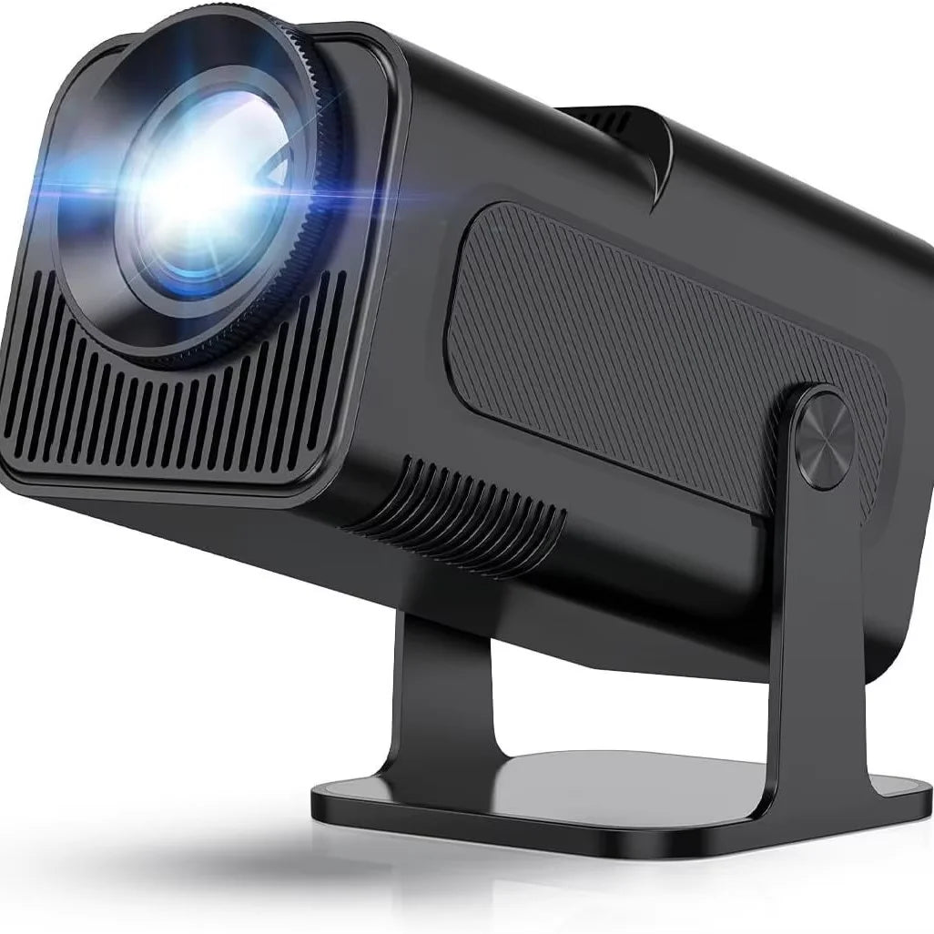 HY320MINI Compact HD Mini Projector -Supports 4K/Local 720P,Ideal for Home/Perfect Christmas/Halloween Gift, for Families,Gamers
