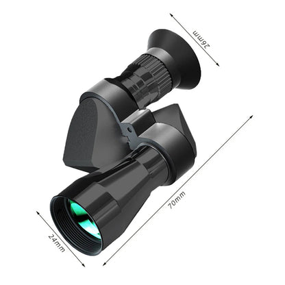 Compact Monocular Telescopes Portable Handheld Monocular with BAK4 Prism and FMC Green-coated Lens for Travelling Sightseeing