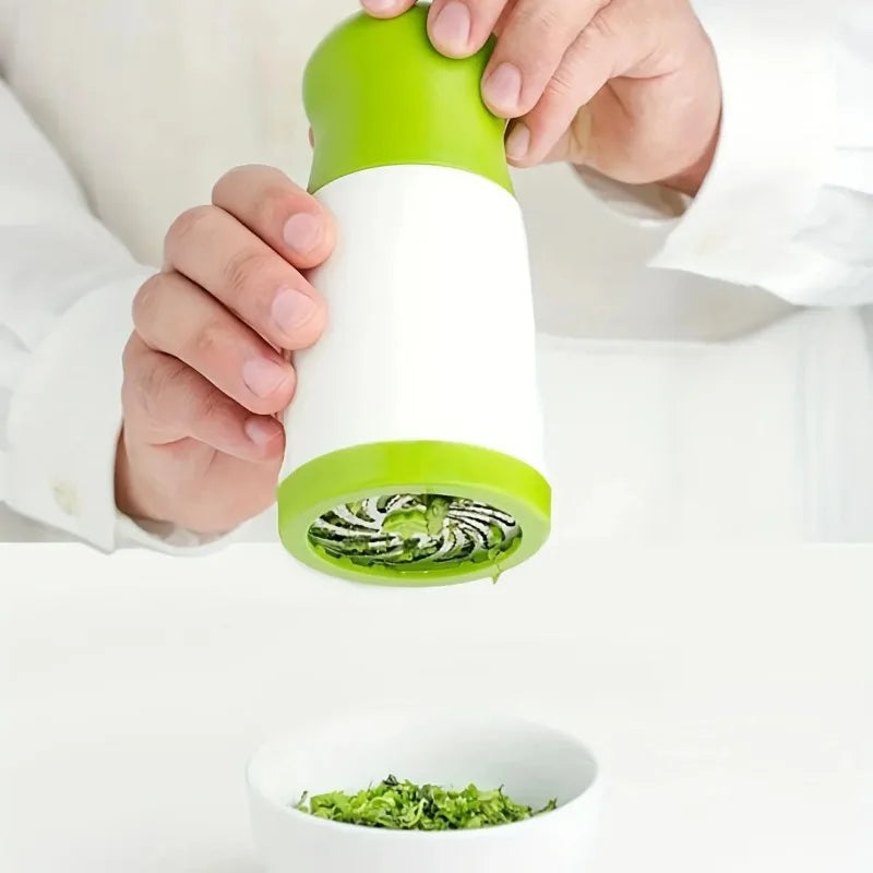 Herb Grinder Multifunction Manual Spice Mill Parsley Shredder Chopper Fruit Vegetable Cutter Kitchen Gadgets Cooking Tools