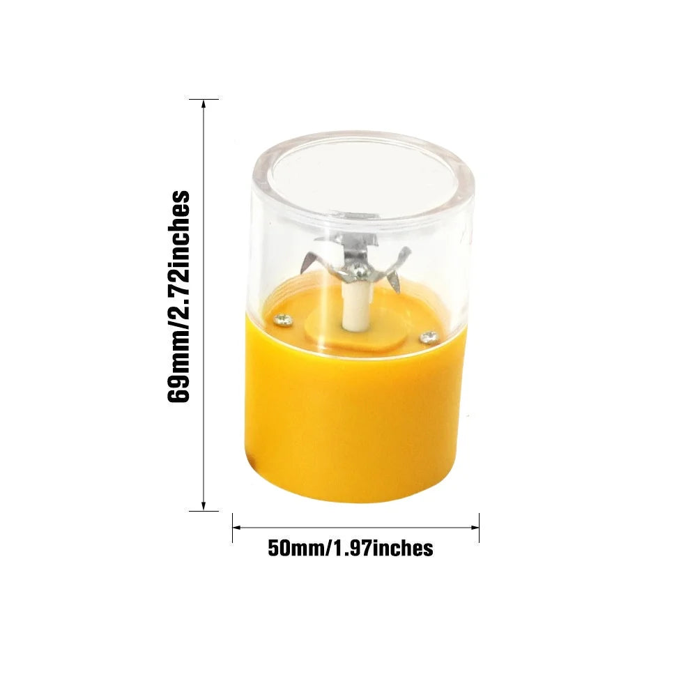 2inch Electric Herb Grinder Salt Mill Spice Pepper Crusher Mortar Tobacco Grinder Cigarette Smoking Tool Kitchen Accessories
