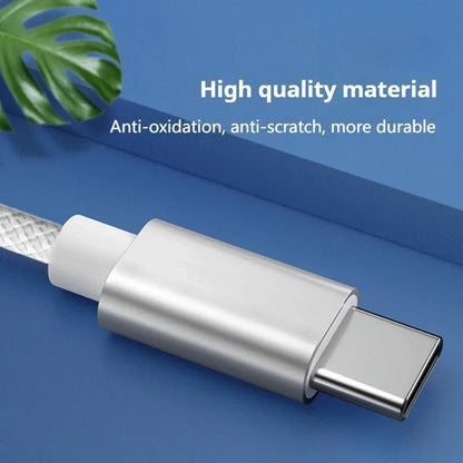 Magnetic Safe Charging Cable for MacBook, USB-C to MagSafe 1/2 Braided Cable Compatible with MacBook Air Pro 45W 60W 85W Adapter
