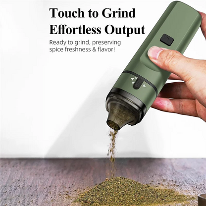B15C Portable Auto Grind Electric Herb Grinder One-Touch Grinding Up To 1.5G Automatic Dry Spice Mill Machine
