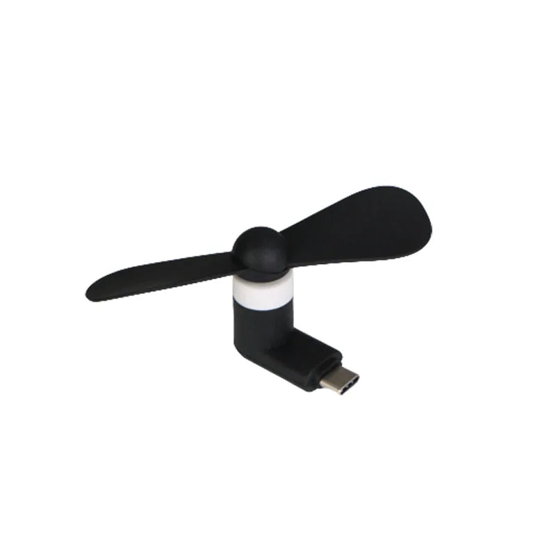 Creative Mini Portable Micro USB Fan 5v 1w Mobile Phone USB Gadget Fans Tester For Type C Cooling Hand Fan Mobile Phone Cooler