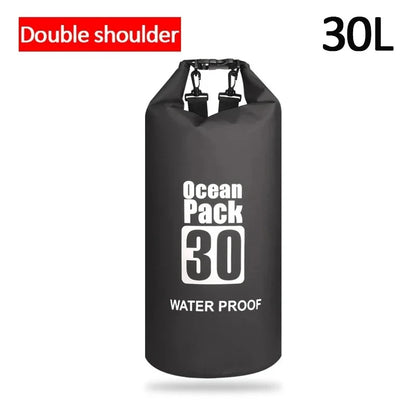 Dry PVC waterproof bags for men and women, 2L/5L/10L/20L/30L, outdoor swimming bucket bags, rafting bags