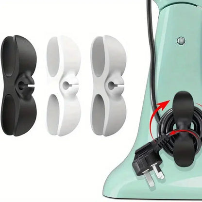 Cable Management Clips 6-Pack, Universal Fit for Kitchen Appliances to Secure Cords, Practical Design