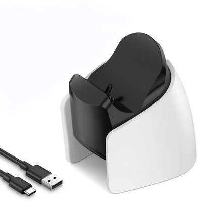 For PS5 Controller Mini Charging Dock Fast USB Charge Station for PlayStation 5 DualSense Edge Controller with Charger Indicator