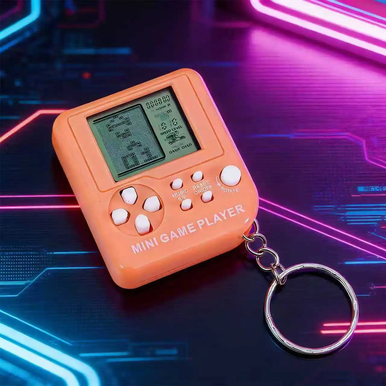 Retro Mini Handheld Game Console Classic Electronic Games Handheld Game Machine Children's Educational Game Console Toy Ide Gift