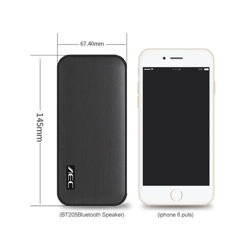 Bluetooth Speaker with Power Bank Function Outdoor Portable Slim Mini Deep Bass