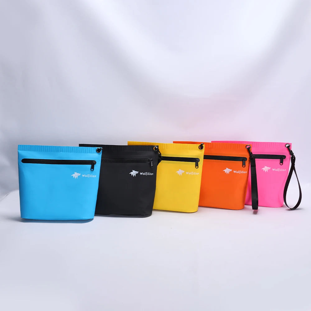 Waterproof Tote Dry Bags, PVC Multi-Functional Outdoor Handbags, Dry Pouch Splashproof Rip Resistant Easy to Clean