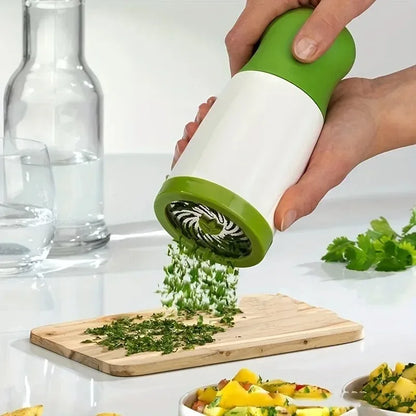 Herb Grinder Multifunction Manual Spice Mill Parsley Shredder Chopper Fruit Vegetable Cutter Kitchen Gadgets Cooking Tools