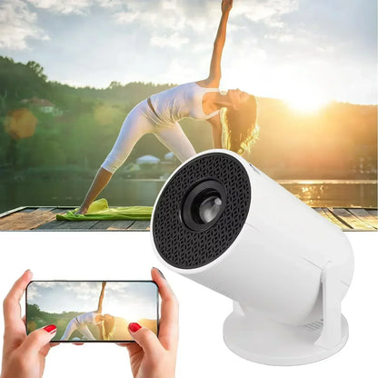 Mini HY300 Smart Android Projector Portable Wireless Home Theater Pocket Projector with Latest Technology HY300