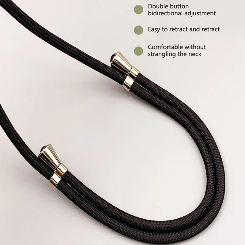 1pcs Crossbody Lanyard DYM Necklace Strap Universal Mobile Phone Adjustment Long Hanging Rope With Clip Anti-Lost Lanyard