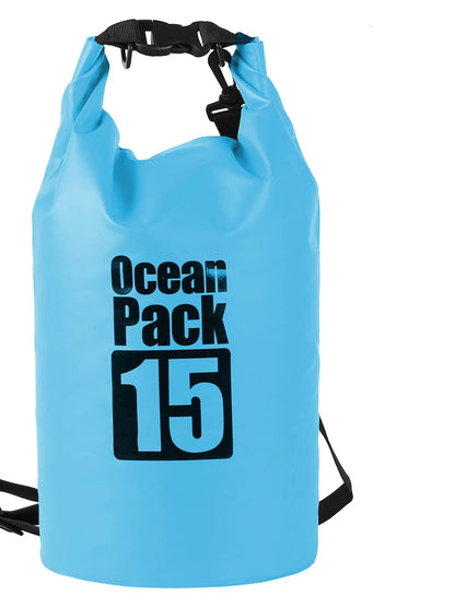 500D Waterproof Swimming Bag Dry Sack 5/10/15/20/30L Waterproof Floating Dry Gear Bags For Boating Fishing Rafting Swimming