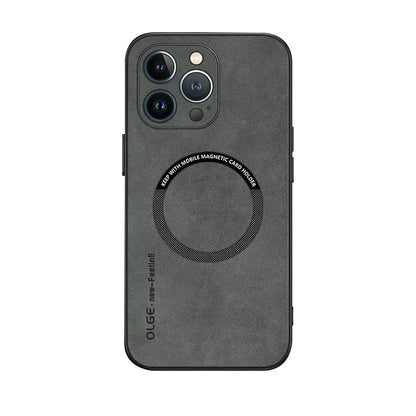 For Magsafe Luxury Leather Shockproof Phone Cases For iPhone 17 16 15 14 13 12 11 Pro Max Plus Magnetic Wireless Charging Cover