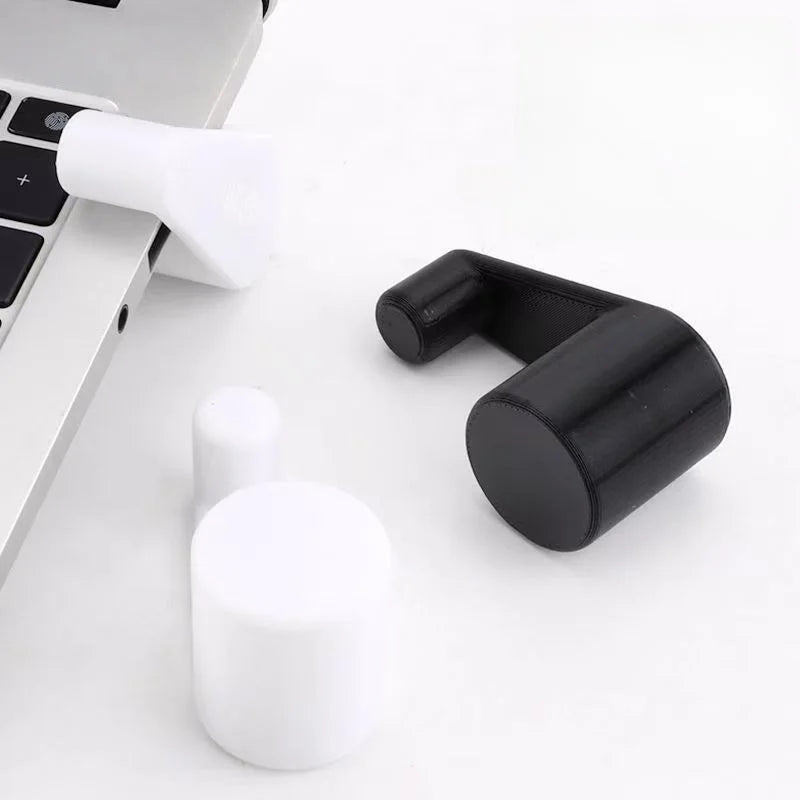 Ergonomic Portable Laptop Cooling Stand - Ventilated Heat Dissipation Invisible Elevated Holder Universal Notebook Accessory