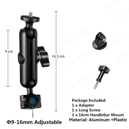 Camera Motorcycle Handlebar Mount Selfie Stick Bicycle Monopod for Go Pro 13 12 11 10 9 8 Insta360 X4 X5 DJI Osmo Action 5 Pro 4