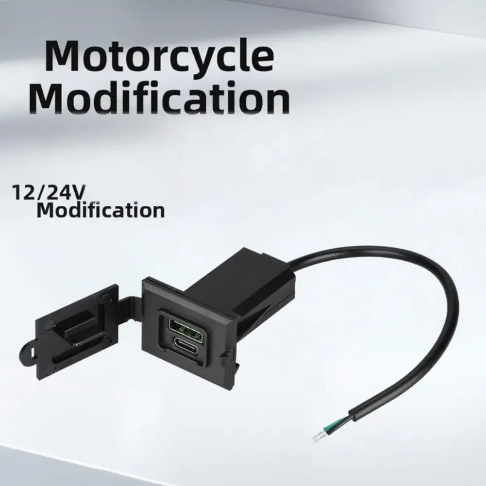 Dual Port Car Charger 36W Fast Charging With USB C And USB A Supporting QC 3 0 And PD 30W For Cars Motorcycles Yachts And RVs